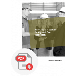Surviving a Health & Safety and Fire Inspection (PDF)