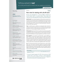 Tips & Advice VAT